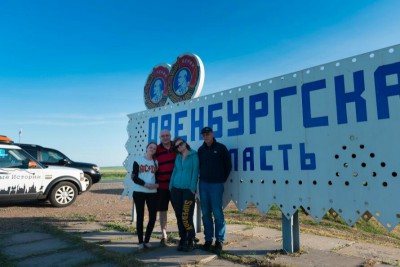 Экипаж Эха на границе с Оренбургской областью